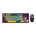 RGB Mechanical Gaming Keyboard & Mouse Bundle | 98-Key Wired Combo