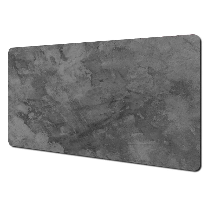 Gray Marble Extended Gaming Mouse Pad