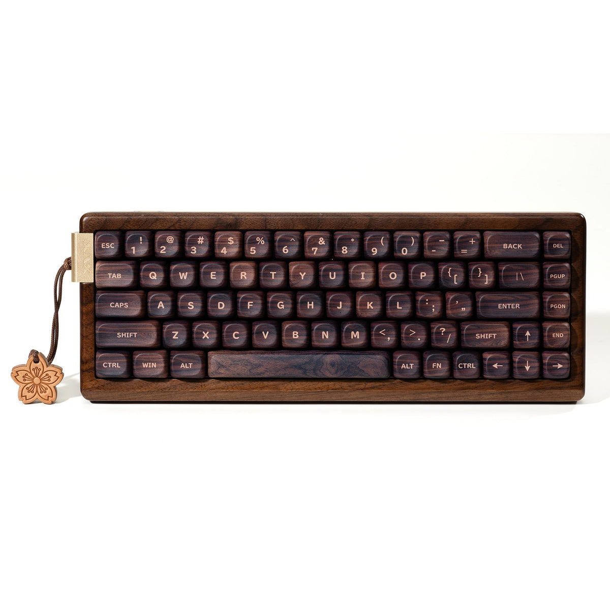 XVX MU68 – Sakura Walnut Wireless Mechanical Keyboard