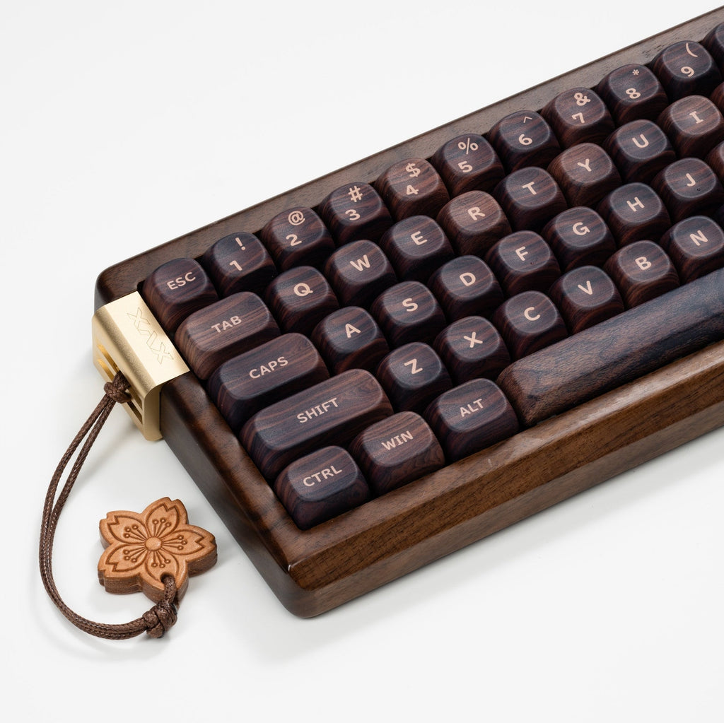 XVX MU68 – Sakura Walnut Wireless Mechanical Keyboard