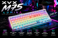 XVX M75 Lumina | 75% Wireless Keyboard with Knob – Multiple Styles